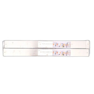 NEW The Container Store Lot of 2 Magnetic Strips Stainless Steel